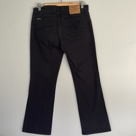 JORDACHY Black Lo-Rise Stretch Jeans Size 11/12 Petite - Picture 6 of 13
